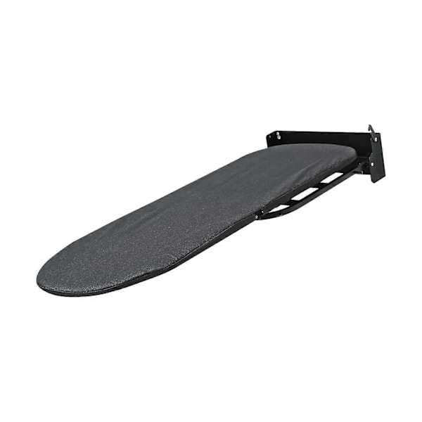 Väggmonterad Strykbräda 180 Graders Rotation Hängande för Vardagsrum Litet Utrymme Vit Grå Black 92cmx31cm