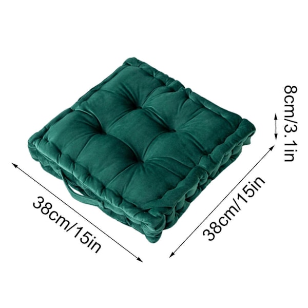 Tykt gulvpude med håndtag gulvpude sæde sofa tatami måtte E