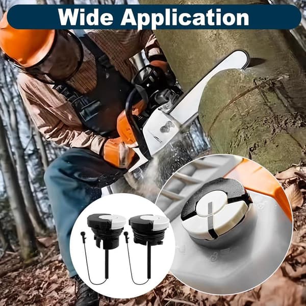Bränslelock och oljelock för Stihl MS171 MS181 MS192 MS193 MS200 MS230 MS231 MS240 MS241 MS250 MS251 MS260 MS340 MS360 Motorsågslock Ersättning