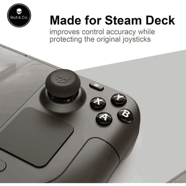 Joystick-kapper - 6 stk. - Silikone - Præcision og greb - Steam Deck og ROG Alliance - Galaktisk Lilla