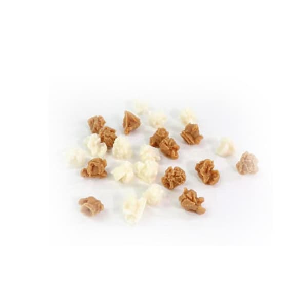 12 Hål Popcorn Silikon Sockerhantverksform för Tårtdekoration