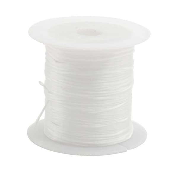 1 rull 10m sterk elastisk snor perler DIY