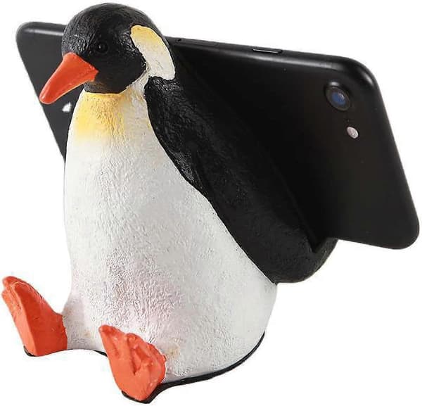 Pingvin Telefonholder Sød Dyre Mobiltelefon Stand iPad Tablet Holder (Pingvin)