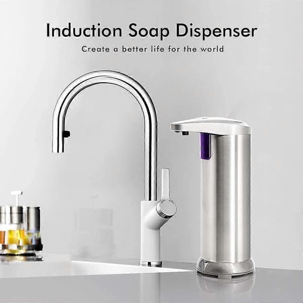 Jabn Automatisk Rostfri Dispenser 250ml Sensor för Infraröd Rörelse