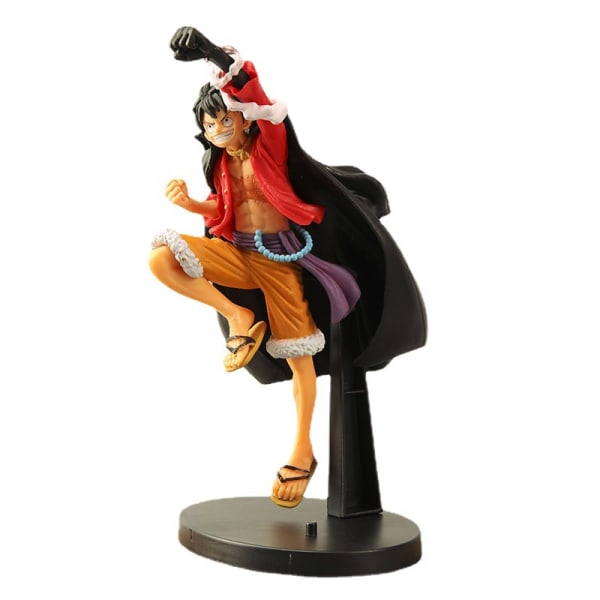 Yiwu One Piece figurer anime tecknad kringutrustning Luffy Zoro Empress docka trendiga leksaker ornament modell grossist 23.5cm empress holding bouquet