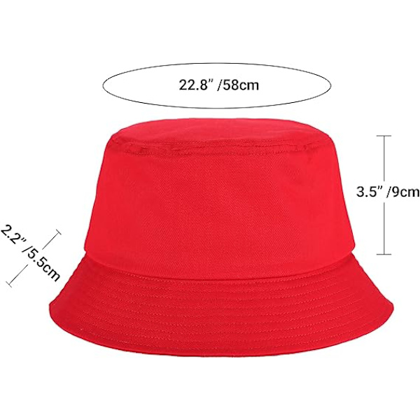 Unisex Sammenfoldelig Bucket Hat Sommer Fisker Solhat til Mænd Kvinder