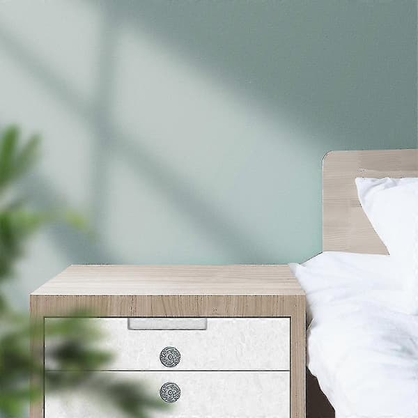 10 Keramiske Knotter, Gammeldagse Skapdørknotter Grey