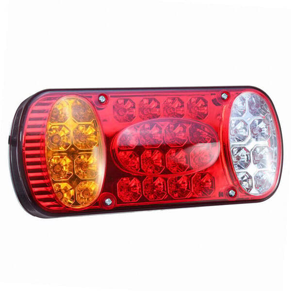 2 STK 12V 32 LED Bagstoplys Bremselys Indikatorlampe til Lastbil, Trailer, Campingvogn