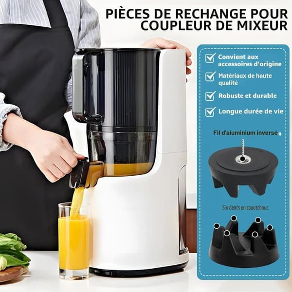 4 stk. 9704230, reservedele til blender, kompatibel med KitchenAid-modellerne KSB52, KSB5, 5KSB52 og 5KSB5