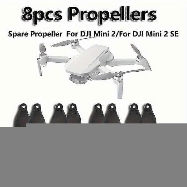 8 st Propellrar För DJI Mini 2 SE/ Lågbruspropellrar/ Tillbehör För DJI MINI SE