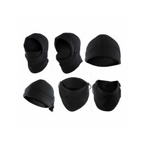 Balaclava Skimaske Sort Fleece Sort