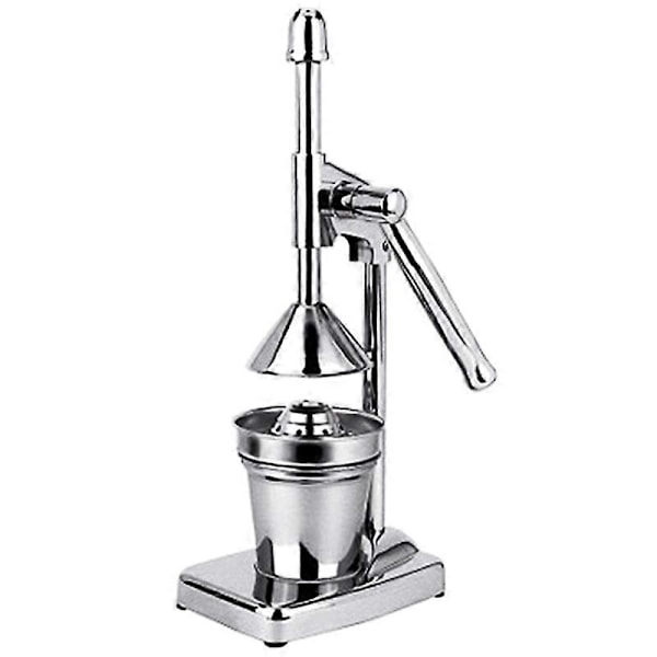 Manuell Presse Rustfritt Stål Fruktpresse Håndholdt Grønnsak Frukt Appelsin Maker Blender Lag Kopp