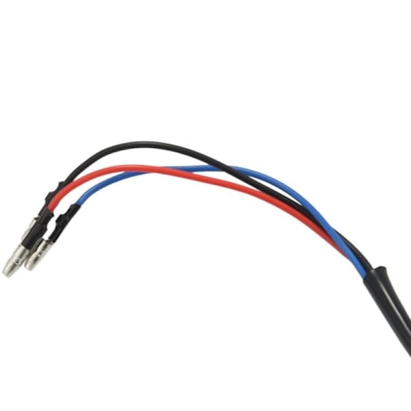 Motorcykel LED-bakljus Integrerade bromsljus för Chopper ATVS Dirt Bike Cafe Custom Svart