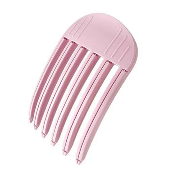 Pannelugger for kvinner, enkle å bruke, DIY hårrullere for styling, klipping, seksjonering av salonghår Pink Large