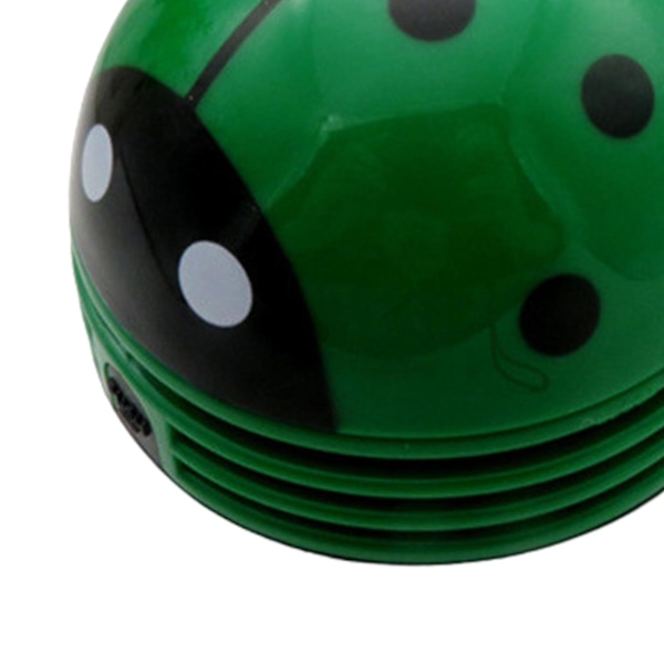 Bordstøvsuger Søt Bordstøvsuger for Datamaskin Husholdningssmuler Gul Green 10.5cmx8.5cmx7cm