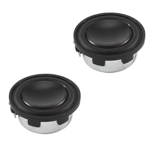 2 stk. 1 tomme Mini Højttaler 4 Ohm 3w 28mm Fuld Range Lyd Side Højttaler Bluetooth Højttalere