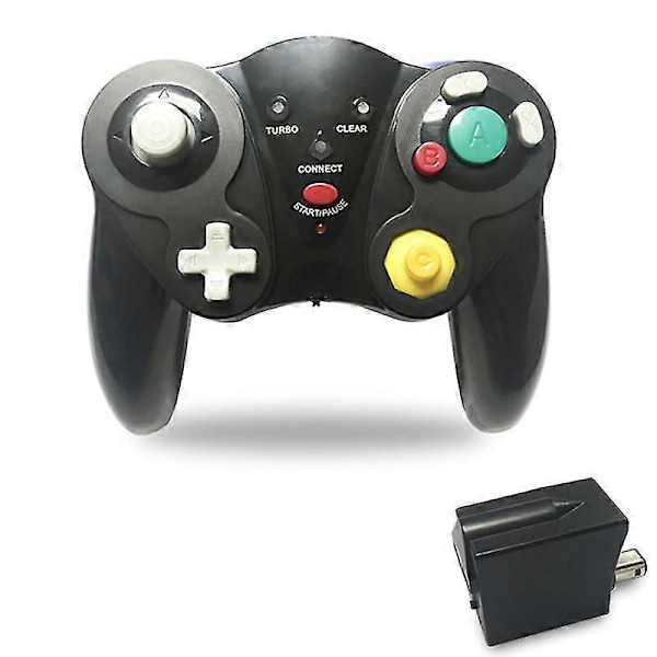2.4G Trådløs Spilcontroller Til GameCube NGC Orange