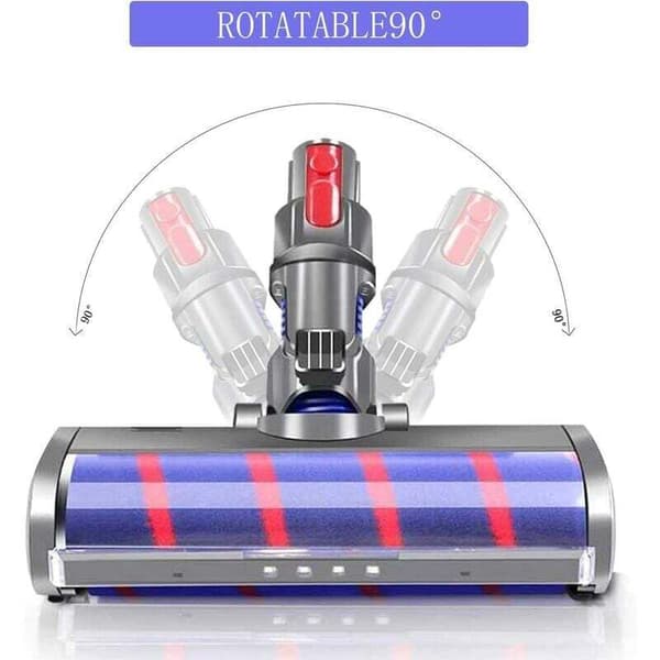 Rengjøringstilbehør for Dyson V7 V8 V10 V11 trådløs gulvrenser