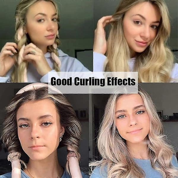 Diy Curls Blødt Hårbånd Ingen Varme Krøller Varmeløs Krøllestang Hårbånd Hårruller