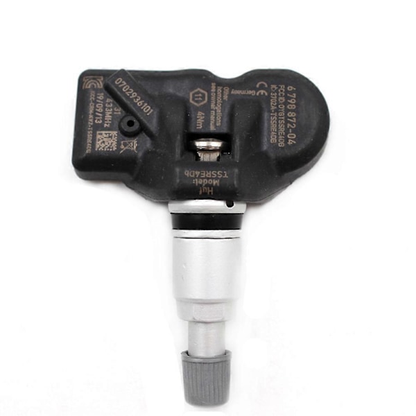 4 stk./lot 433MHZ til - 5 6 7 X1 X3 X4 36106798872 36106874830 TPMS Dæktryksovervågningssystem Bil TPMS Sensor