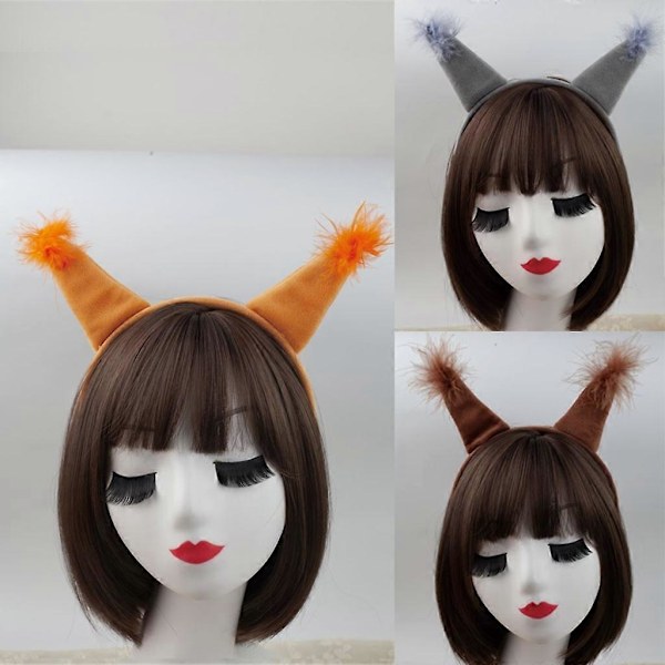 Oravan Puvut Lapsille ja Aikuisille Gray ears and tail