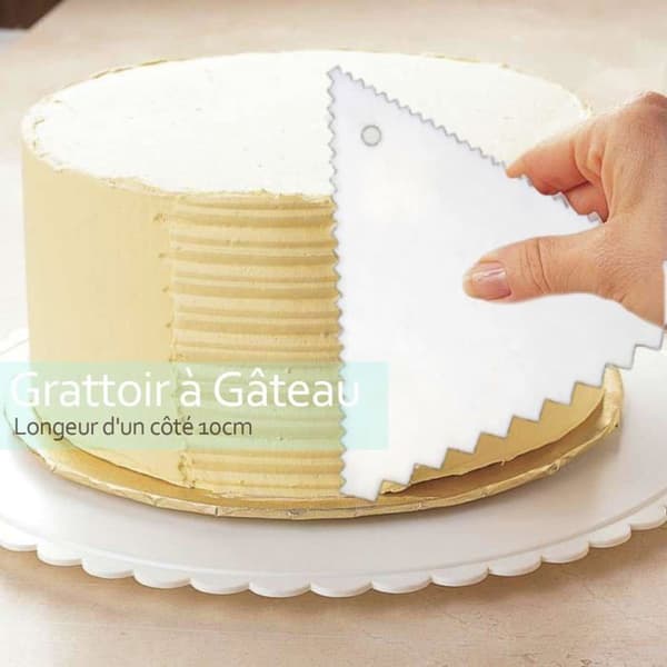 Konditorspatler i rustfritt stål - Sett med 2 - Rustfritt stål - Glasur og utjevning - Kaker og pannekaker - 33 cm og 28 cm