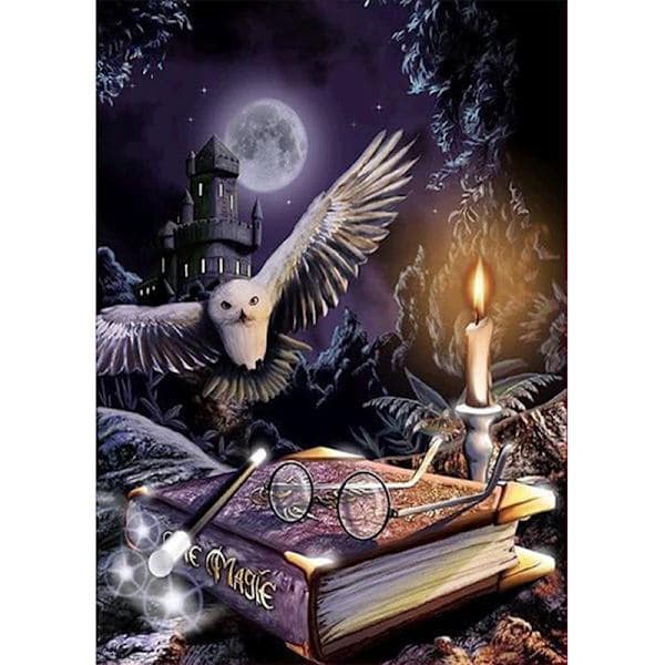 5D Diamantmaling Korssting Veggdekorasjon - spot salg Harry Potter 30x40cm