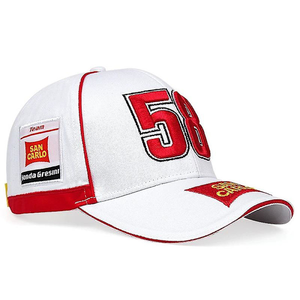 Racing Keps White