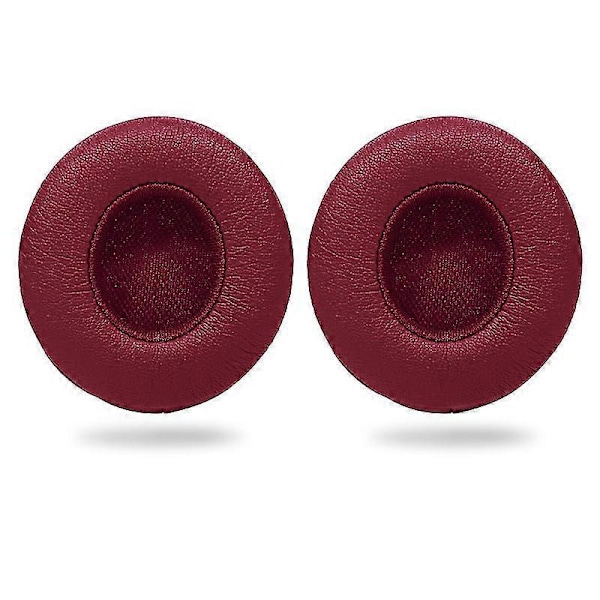 Erstatningsøreputer for Beats Solo 2/Solo 3 Trådløs Wine Red