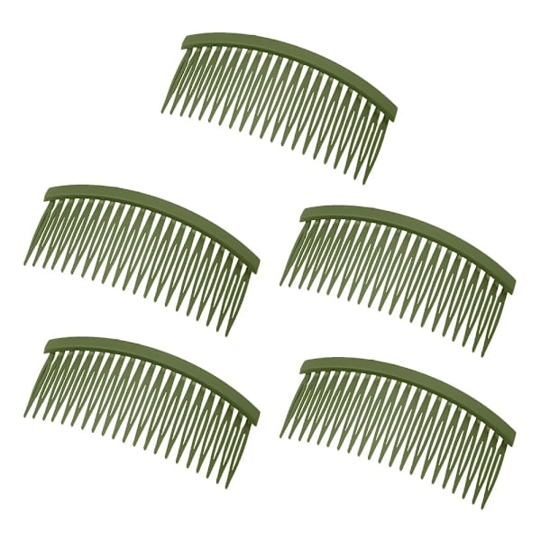 5-pack Damkammaccessoarer för kvinnor, brudkammar, 21 tänder Style 4