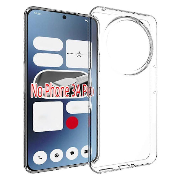 Vanntett Tekstur TPU-deksel for Nothing Phone 3a