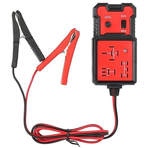 12V Automotive Elektronisk Relætester med Clips - Elektronisk Relætester til Bilreparation