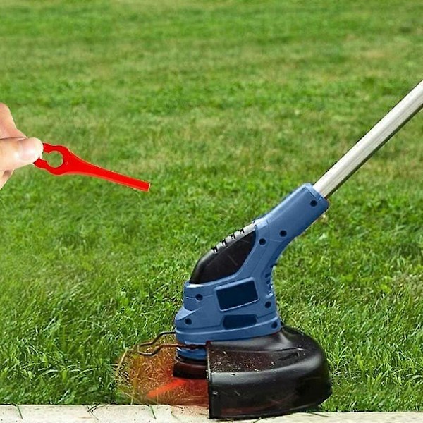 Set med 100 Ersättningsblad för Florabest Kanttrimmer LIDL FRTA 20 A1, FAT 18B2, FAT 18B3