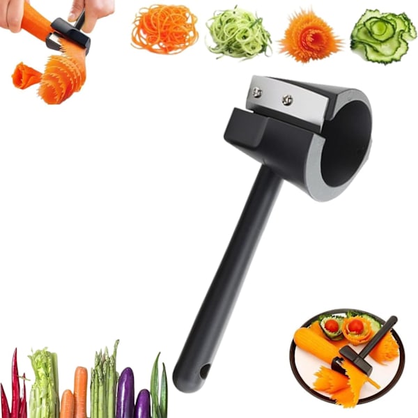 Frukt- och grönsaksskalare Kreativ köksgadget, grönsaksskärare, morotsskärare och skalare, kreativt verktyg för matdekoration 1 Pc