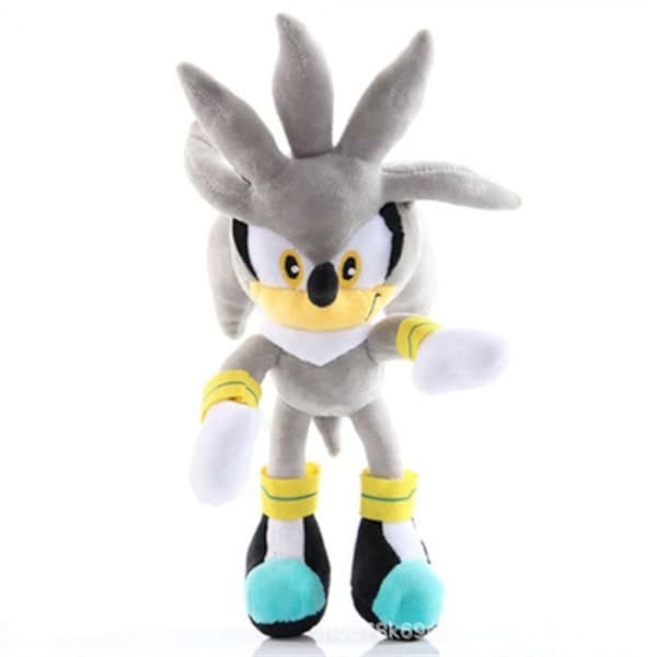 28 cm Sonic Plyschdocka Nyckelring Shadow Hedgehog Fylld Hänge Leksak - i lager