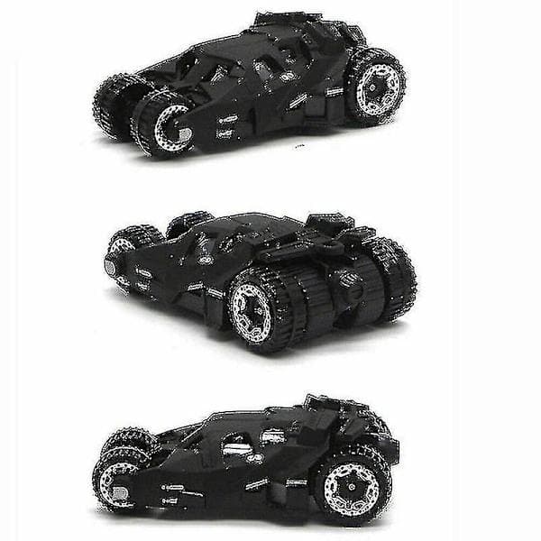 Set med 6 Batmobile leksaksfordon i metall