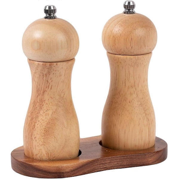 Akasie Tre Salt- og Pepperkvernbrett, Design for Beskyttelse av Spisebord