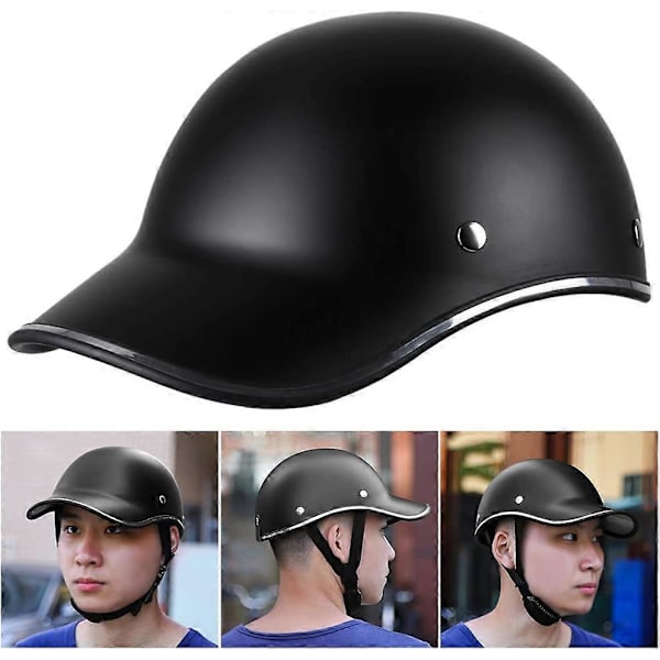 Basebollkeps Justerbart snabbspänne Halv basebollkeps Röd