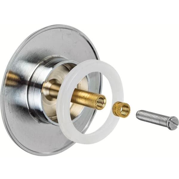 Universal badekarprop, 70 mm diameter, forkromet afløbsprop med innovativ dobbeltforsegling, afløbsfitting til ethvert standard badekar