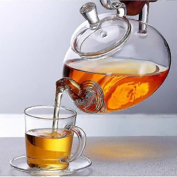 Borosilikaattilasikannu lasikannella, 600 ml