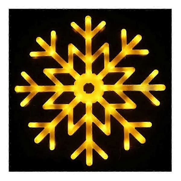 40 cm LED snøfnugg flerfarget pendellampe Snow Lamp Warm White