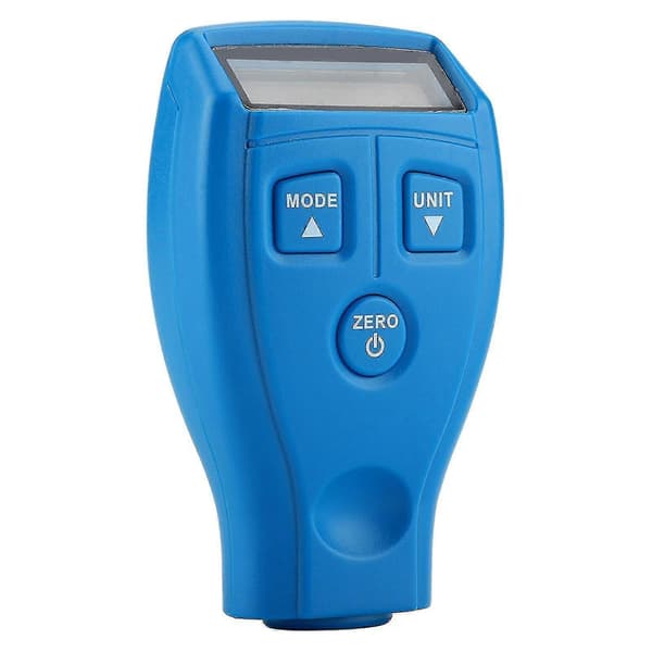 Beleggtykkelsesmåler LCD Digital Maling Tykkelse Probe Tester Bilmaling Dybde Test Måler Maling