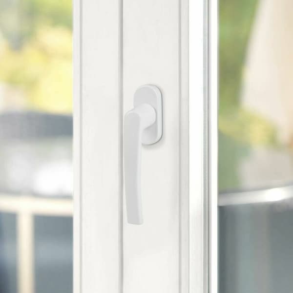 PVC vindus- og dørhåndtak, hvit