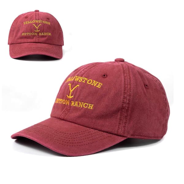 Vintage baseball-lippis UV-suojalla, unisex Wine red