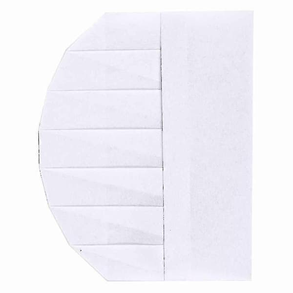 Kokkehatter 20-pakning Engangs Hvite Kokkeluer 23cm