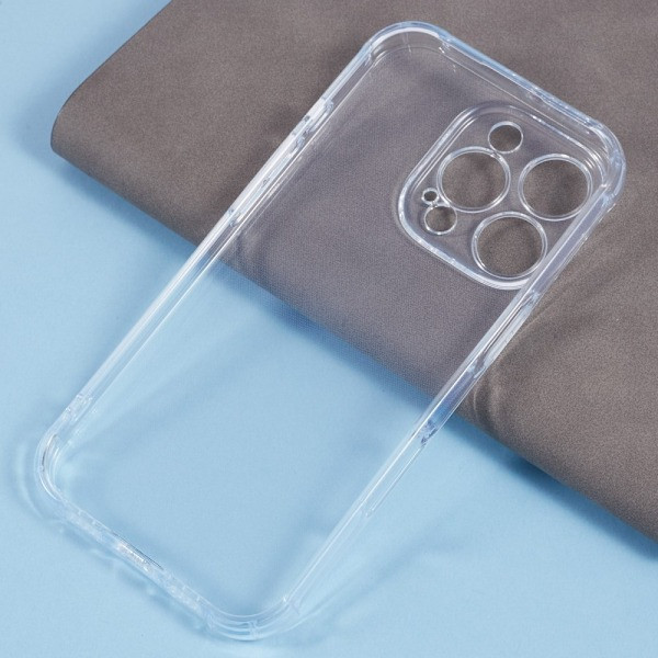 iPhone 16 Pro Kuori Iskunkestävä Läpinäkyvä