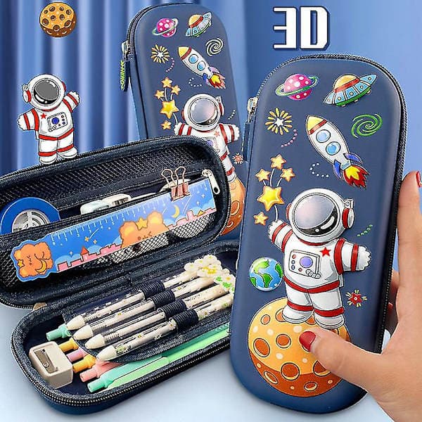 Pencil Case Kawaii Astronaut Estojo Escolar 3d Penalhuse til piger... 15