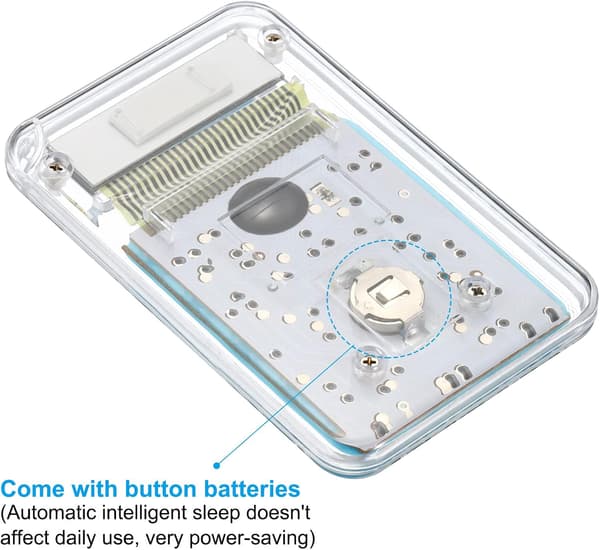 Bordregner, lille 8-cifret LCD-display Mini lommebærbar bordregner Standardfunktion til hjemmekontor Blue