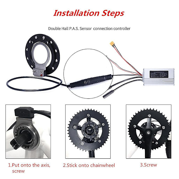 Cykelpedalassisteringssensor, Elektrisk Cykelpedal Sensor Pedalassistering B