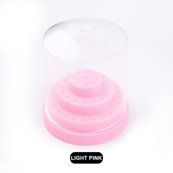 Boremaskine bits holder light pink